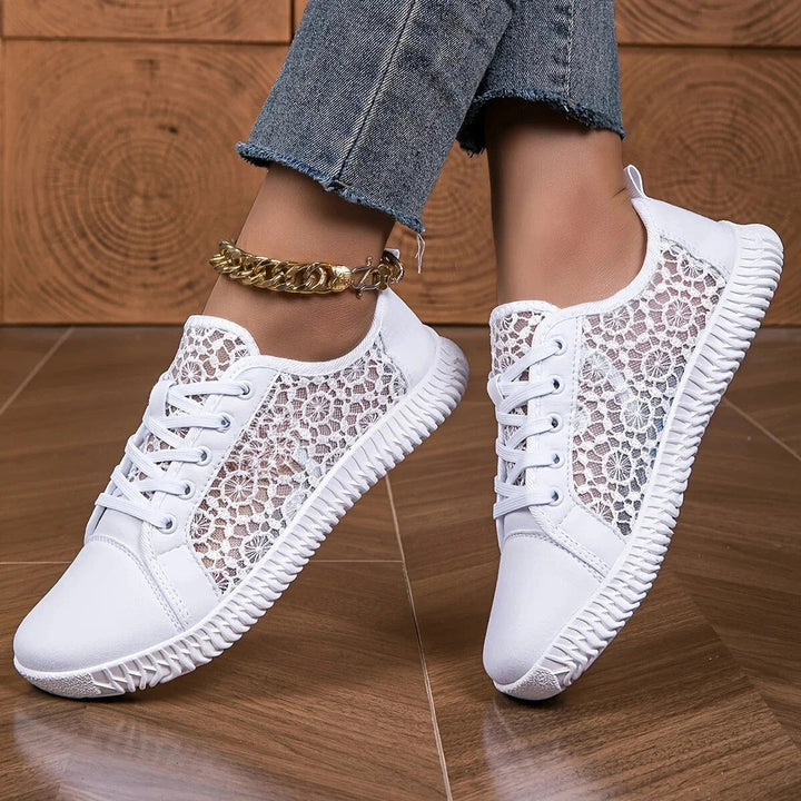 Damskie | Breathable mesh slip-on moccasins for women