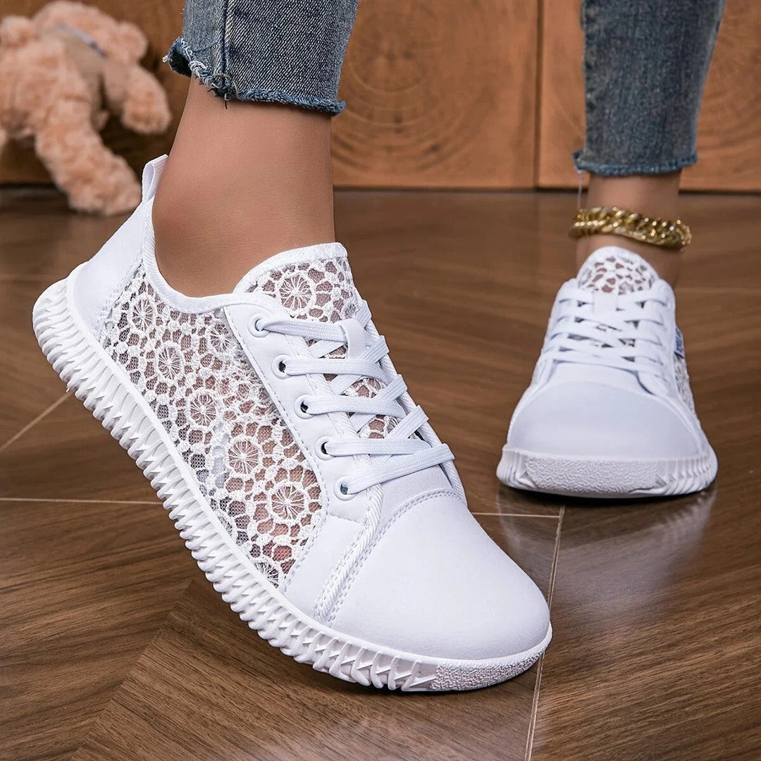 Damskie | Breathable mesh slip-on moccasins for women