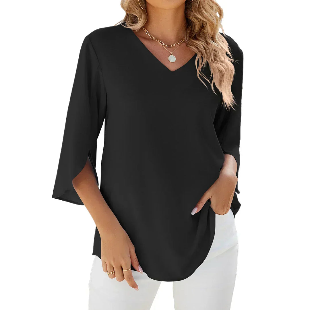 Cara   | V-neck Blouse