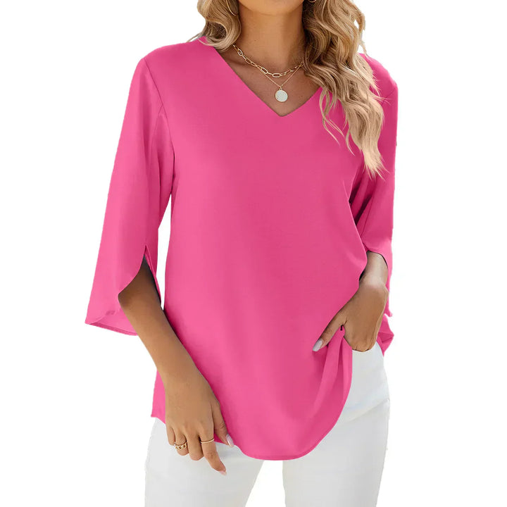 Cara   | V-neck Blouse