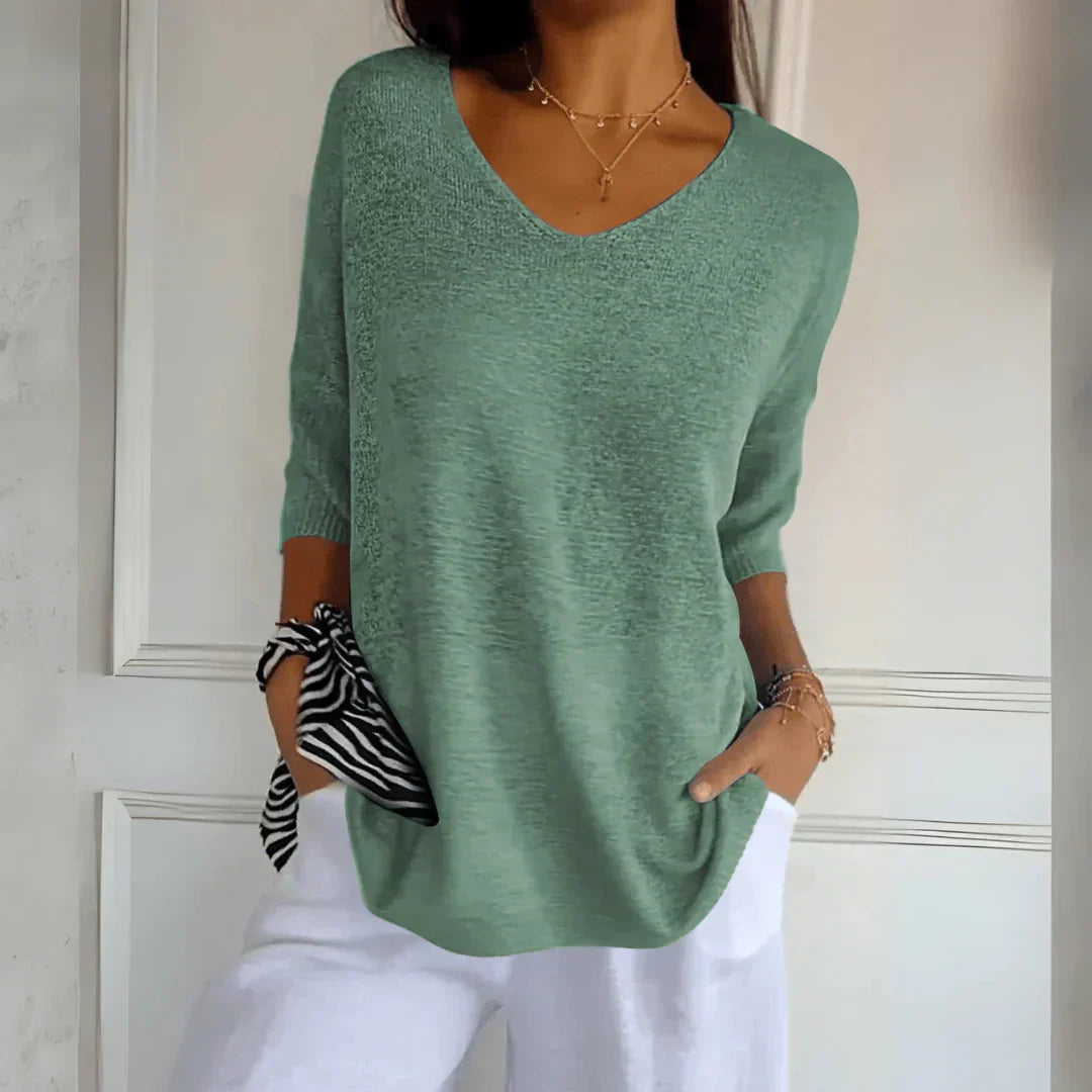 Azure   | Relaxed Elegant Top