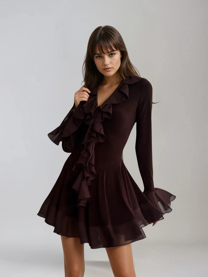 PERLA  | Summer Dress with V-Neck