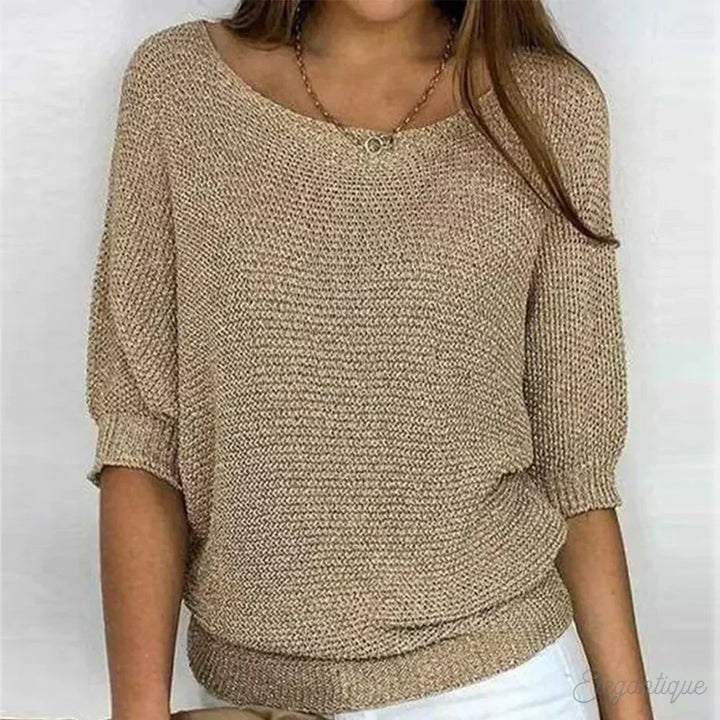 Eunice   | Relaxed Knit Top