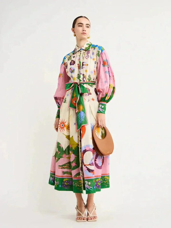 AMELIA | MAXI ITALIAN DRESS