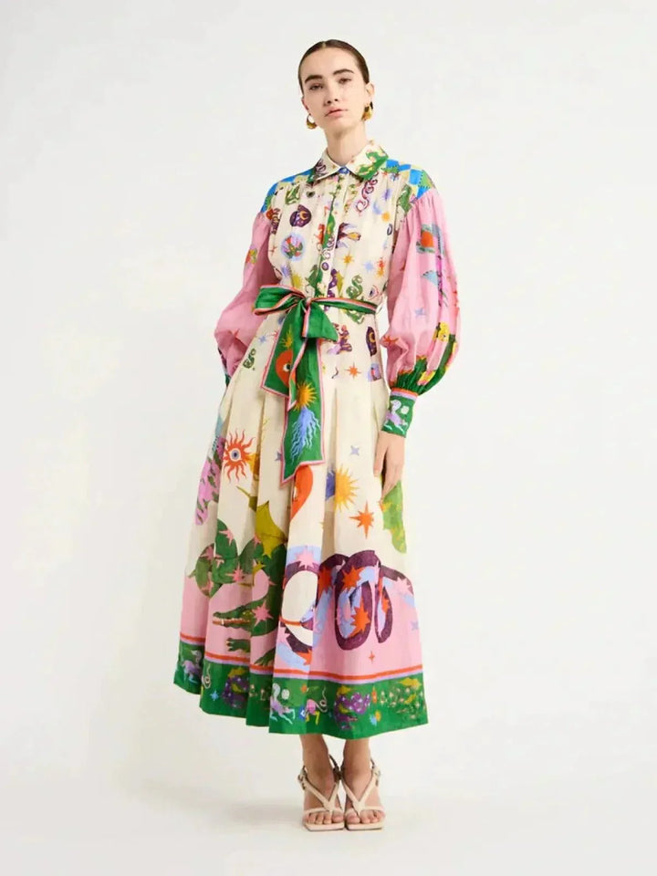 AMELIA | MAXI ITALIAN DRESS