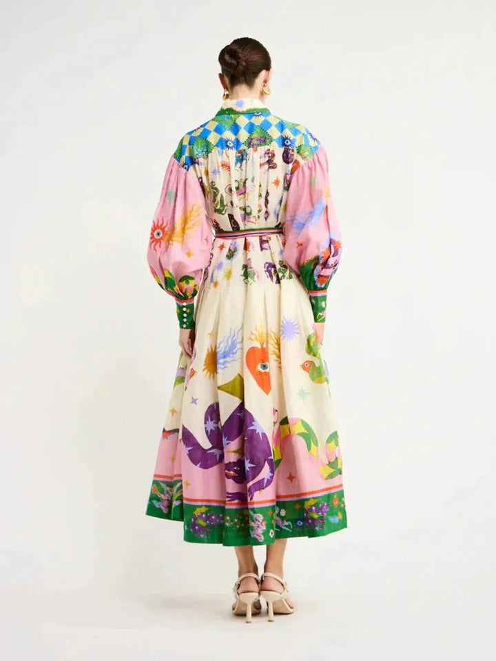 AMELIA | MAXI ITALIAN DRESS